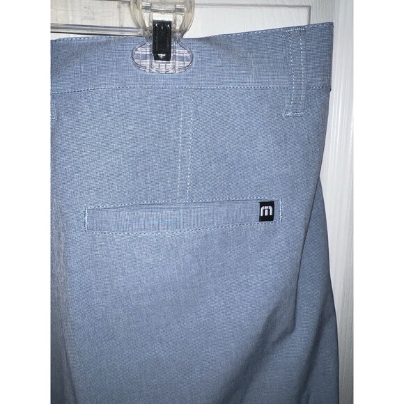 Travis Mathew Beck Performance Golf Shorts Men’s Sz 36 Stretch Blue New 1MM208 - Picture 5 of 13